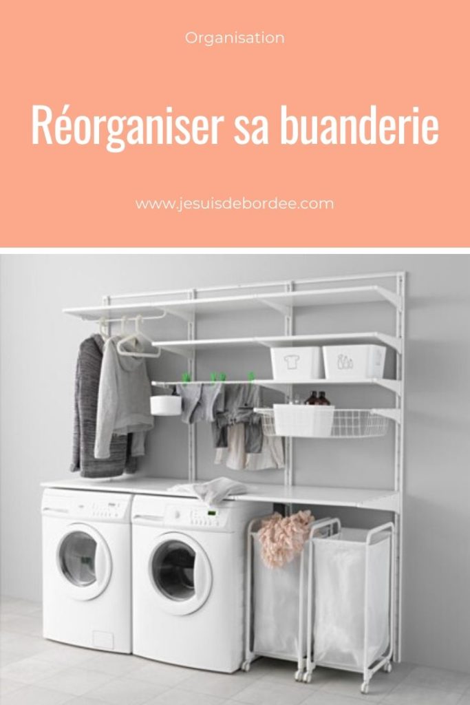 réorganiser sa buanderie