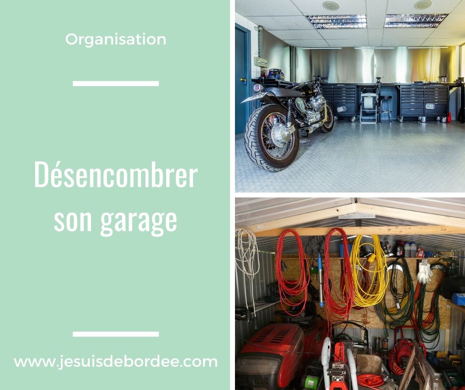 désencombrer son garage