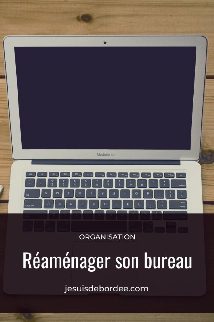 Réaménager son bureau
