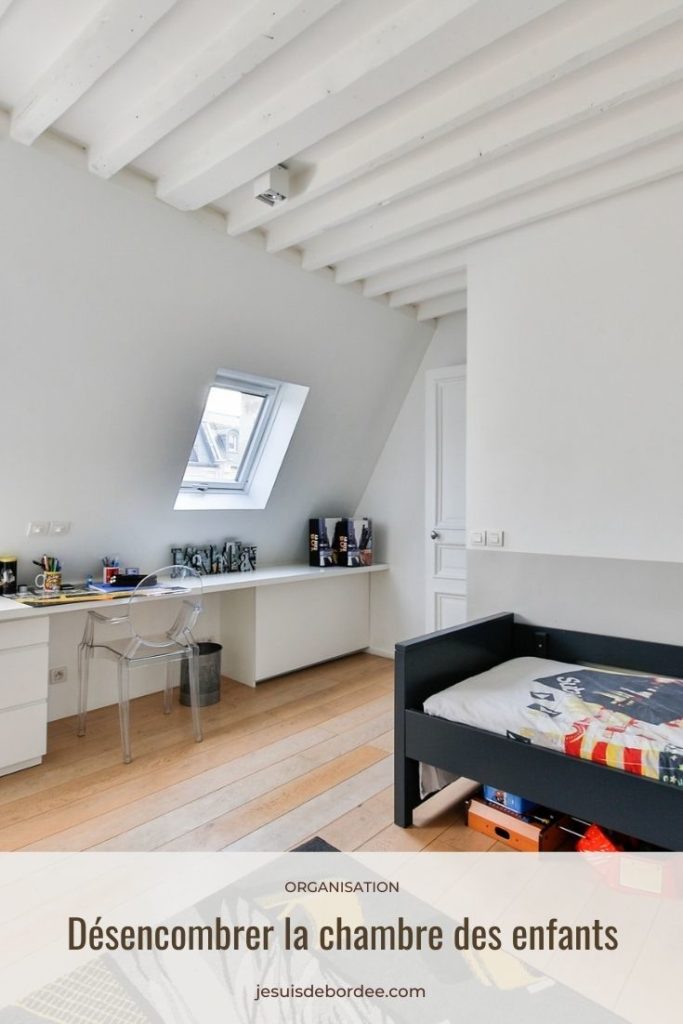 Désencombrer la chambre des enfants