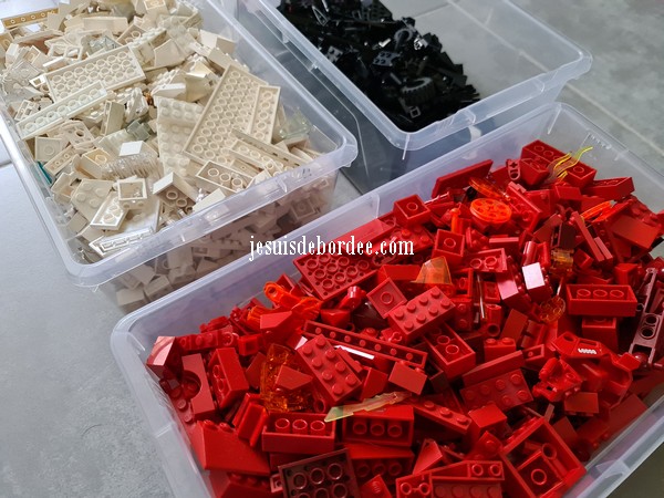 LEGO® Boîte de tri - rouge