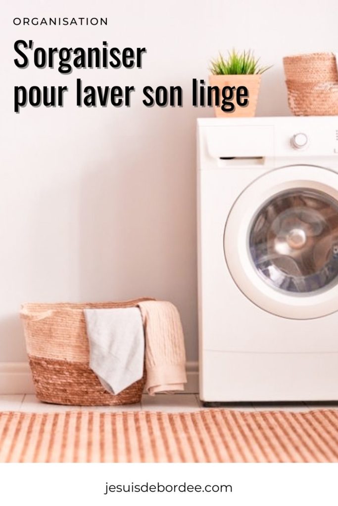 S'organiser pour laver son linge