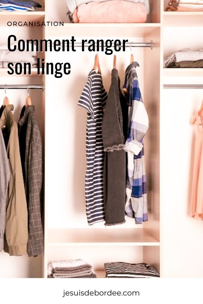 Ranger son linge