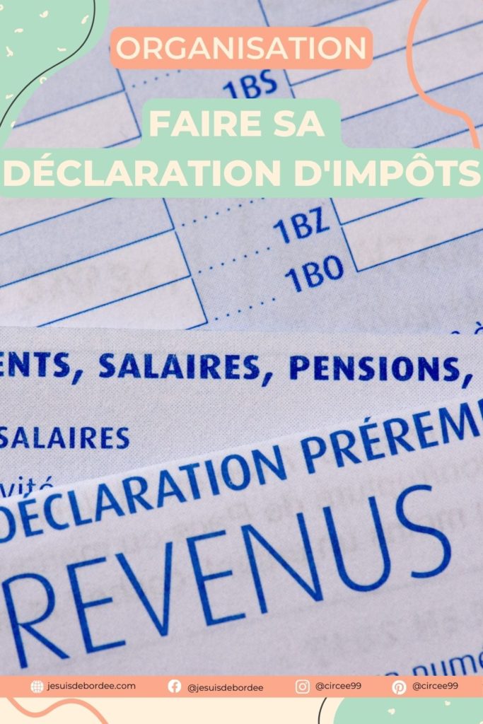 faire sa déclaration d'impôts