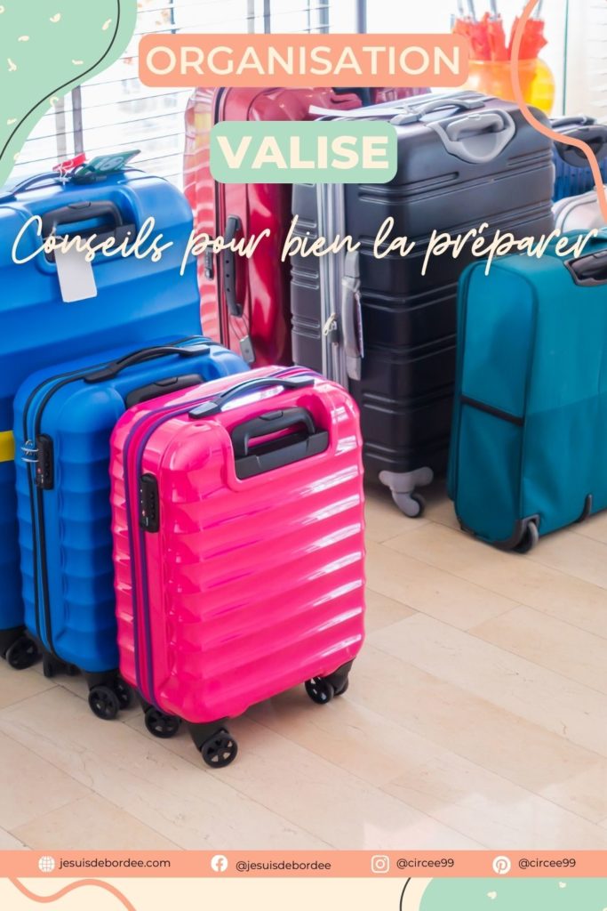 conseils pour préparer sa valise