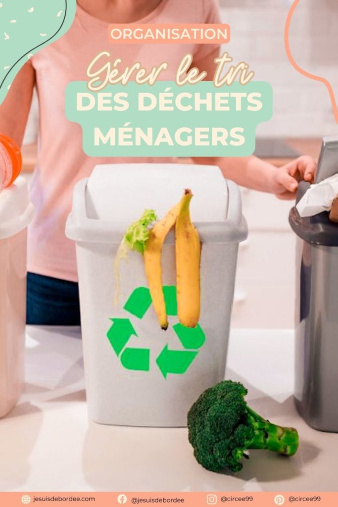 tri des déchets ménagers