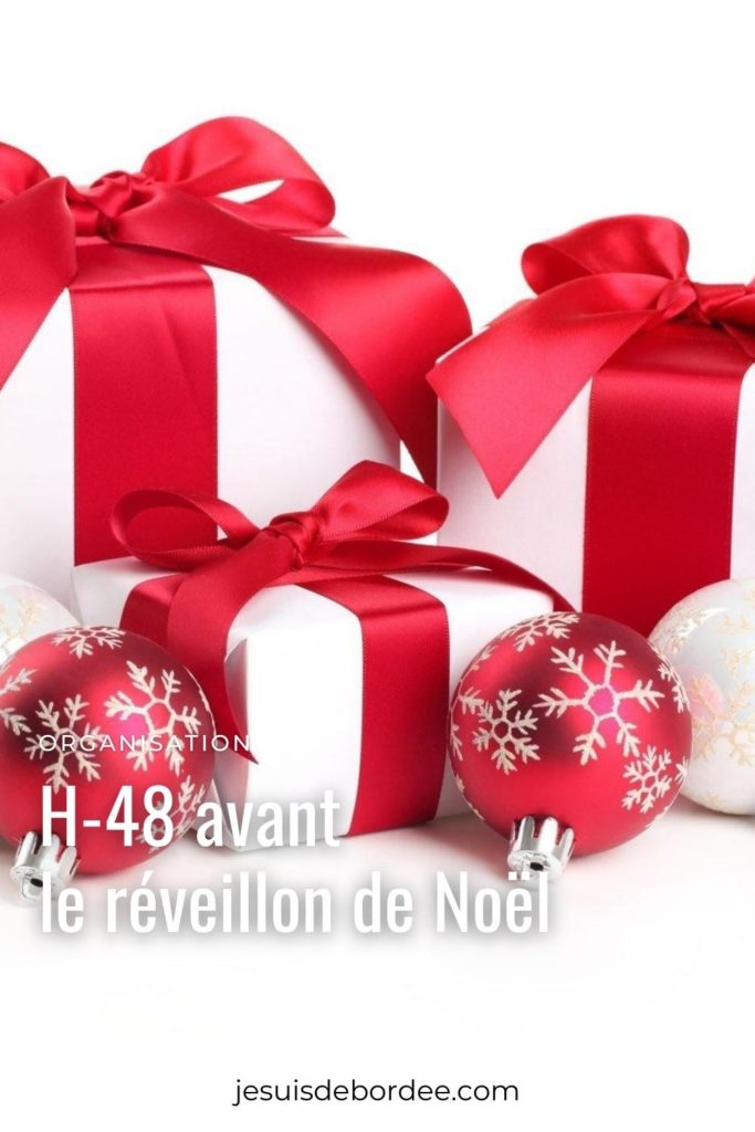 H-48 avant le réveillon de Noël