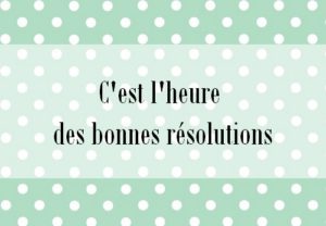 Résolutions