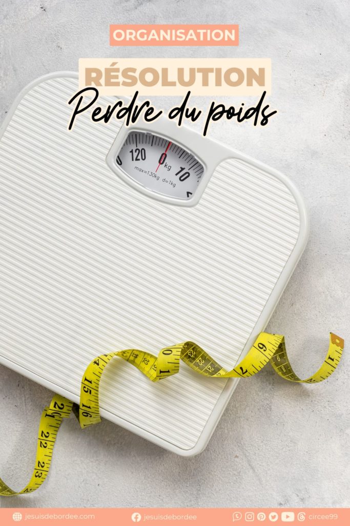 perdre du poids résolution