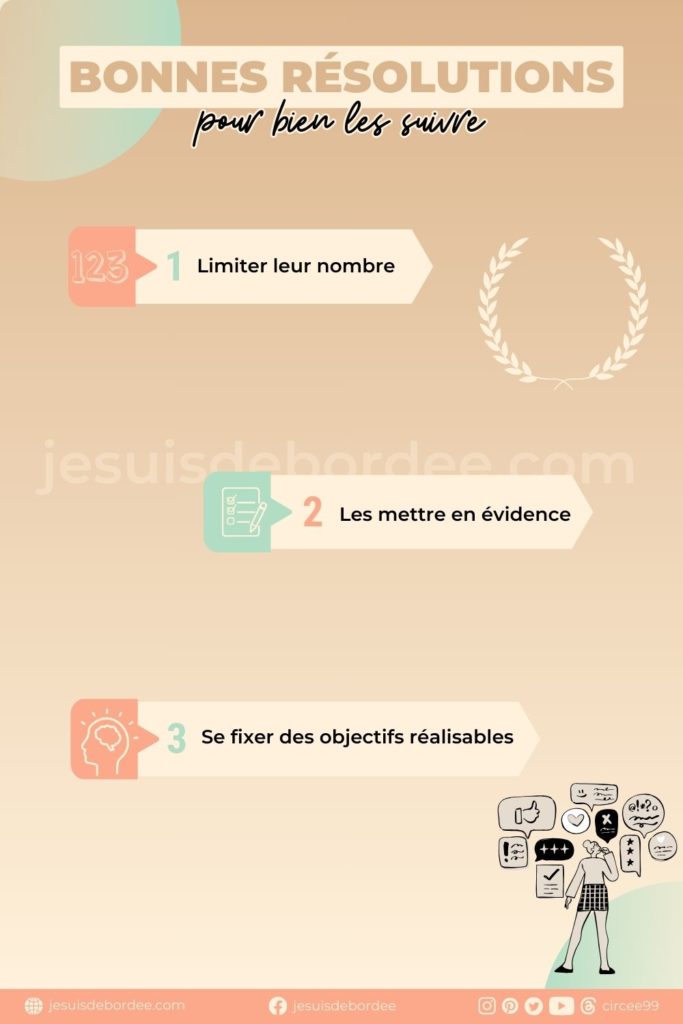 conseils suivre bonnes résolutions