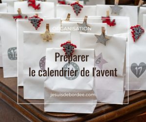 calendrier de l'avent