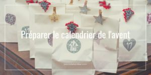 calendrier de l'avent