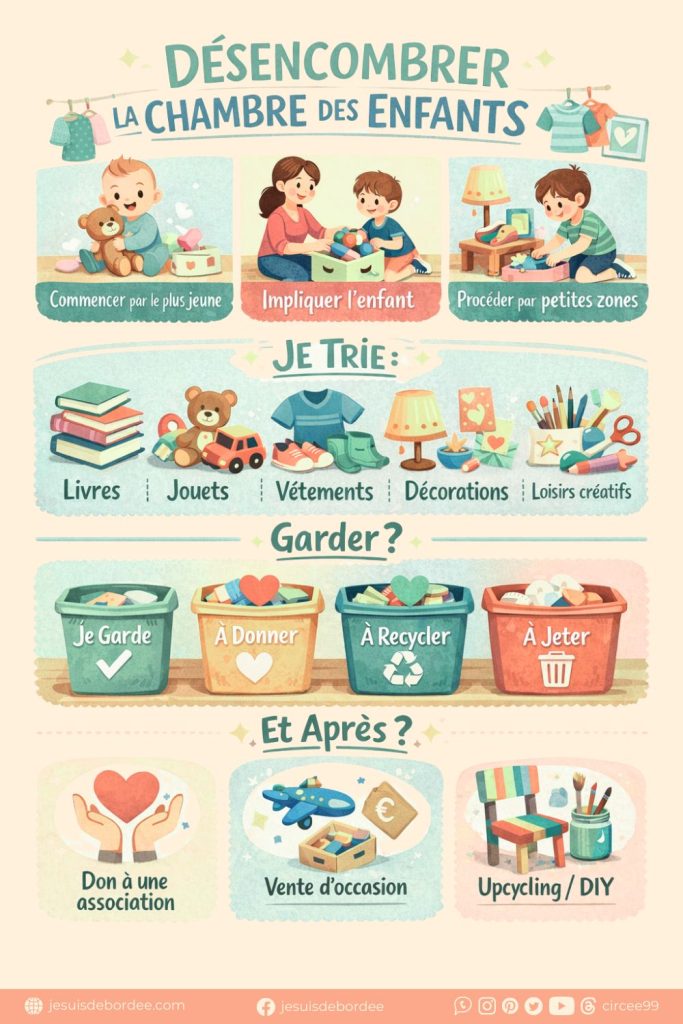 désencombrer chambre enfants jouet désencombrement rangement