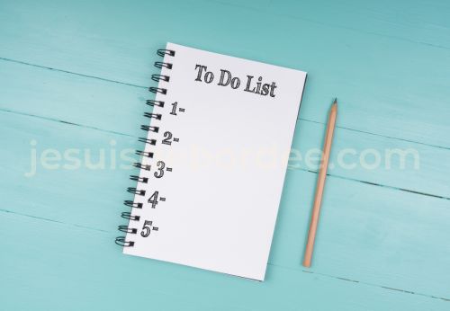 to do list mensuelle organisation maison