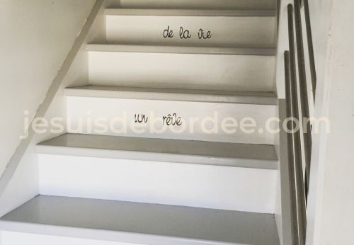 stickers escalier décorer décoration déco
