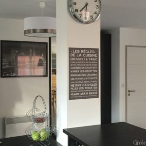 mes mots déco regles cuisine
