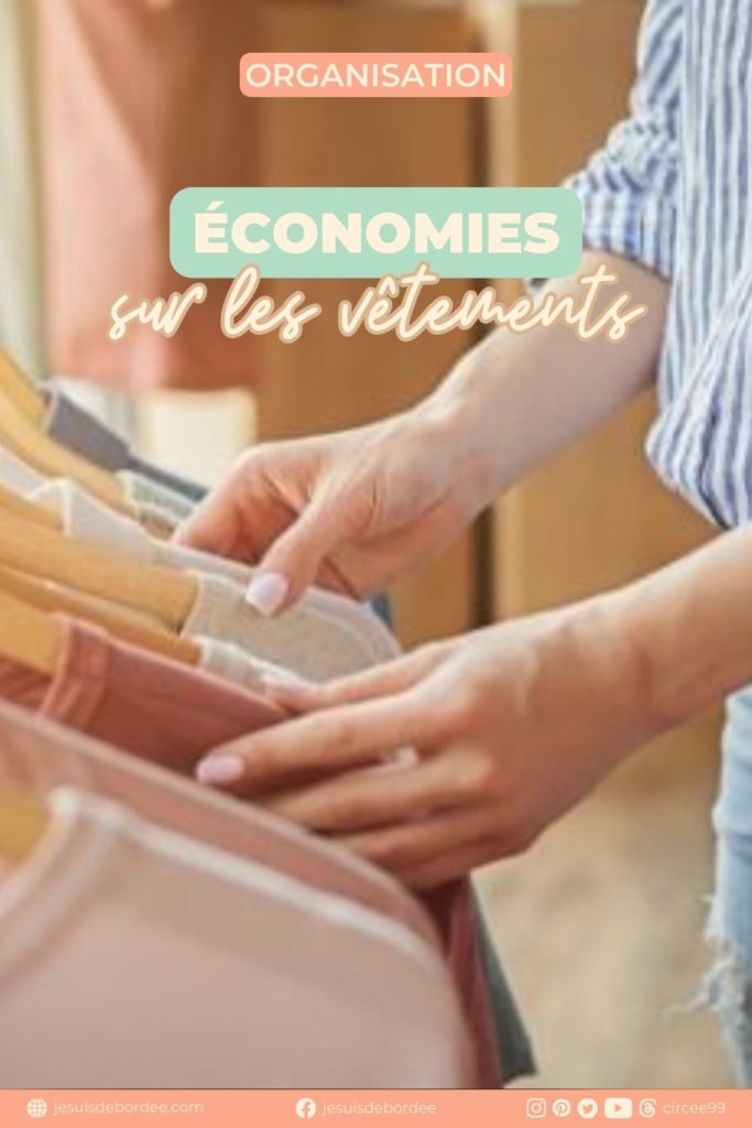 faire des économies sur les vêtements