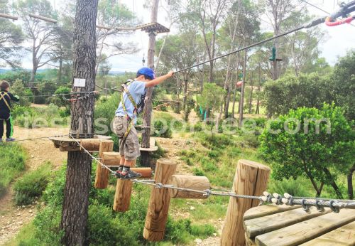 Oc Aventures accrobranche saint jean de cuculles hérault