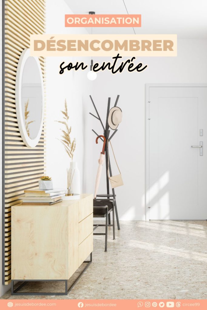 désencombrer son entrée