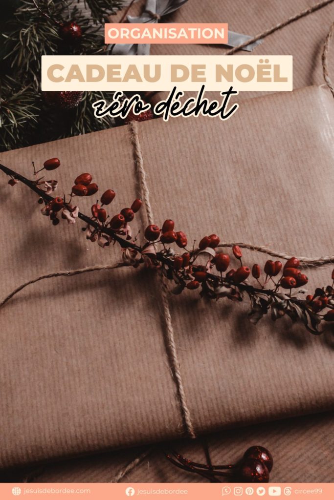 cadeau zéro déchet