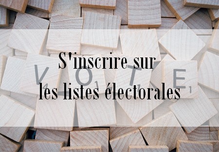 A faire en décembre : s’inscrire sur les listes électorales