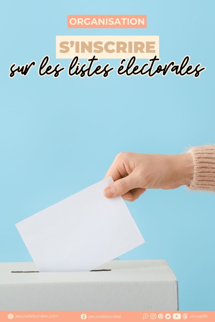inscrire listes électorales