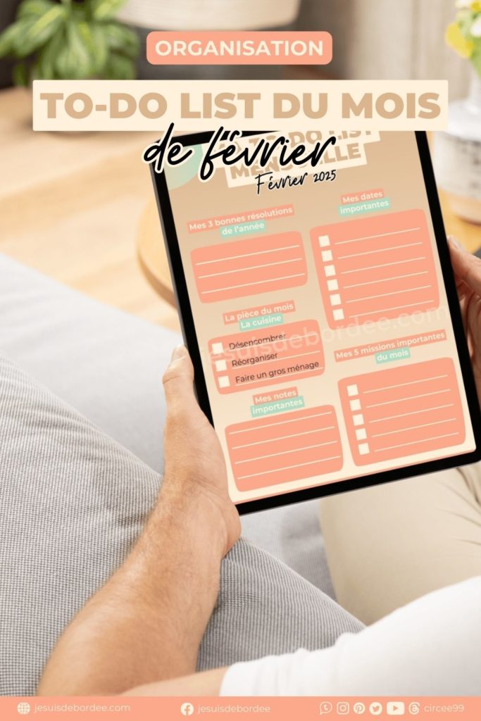 to do list février