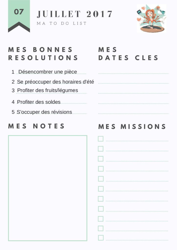 Je suis débordée