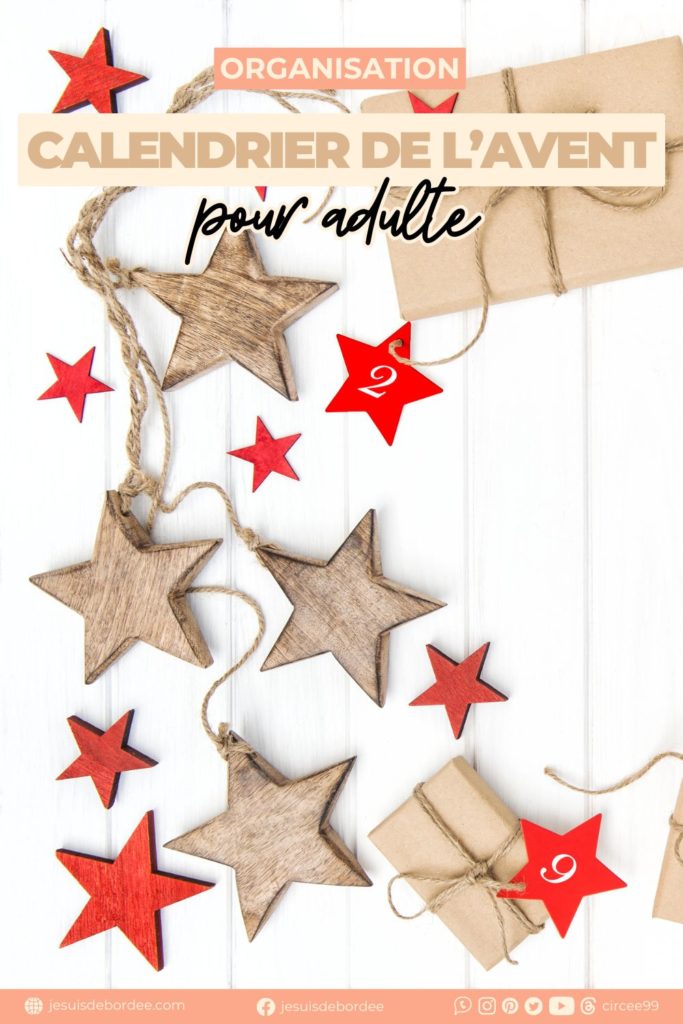 calendrier de l'avent adulte