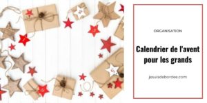 calendrier de l'avent pour les grands