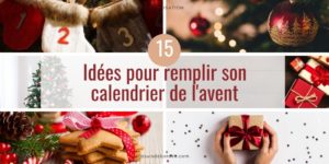 remplir son calendrier de l'avent