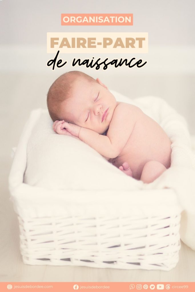 faire part de naissance