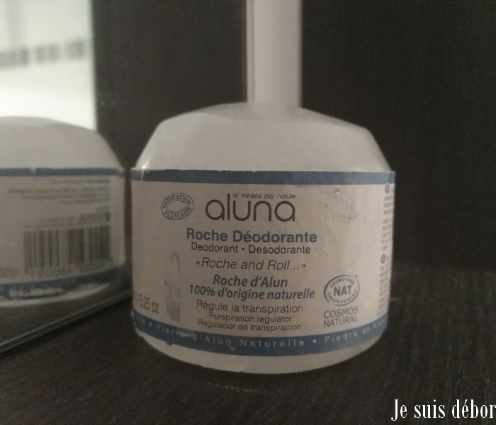 La pierre d’Alun, mon anti-transpirant naturel