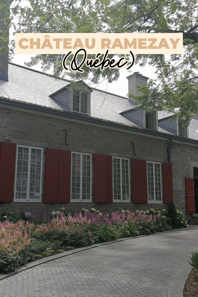 Le château Ramezay à Montréal