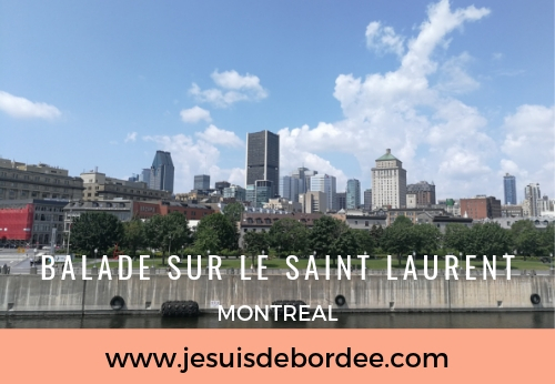 Balade sur le Saint Laurent à Montréal