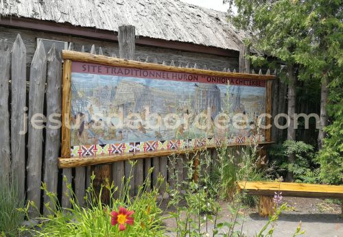 village indien Wendake québec canada