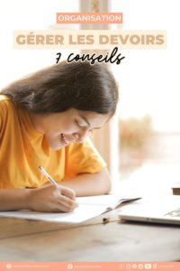 gérer les devoirs