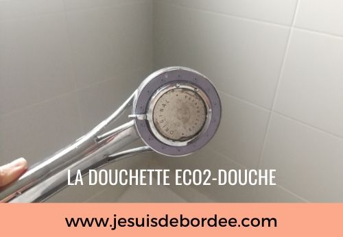 Economiser de l’eau avec la douchette Eco2-Douche