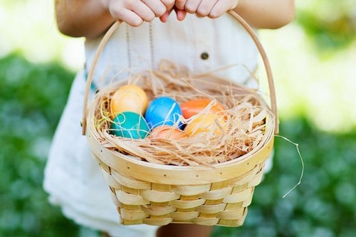 panier oeuf paques