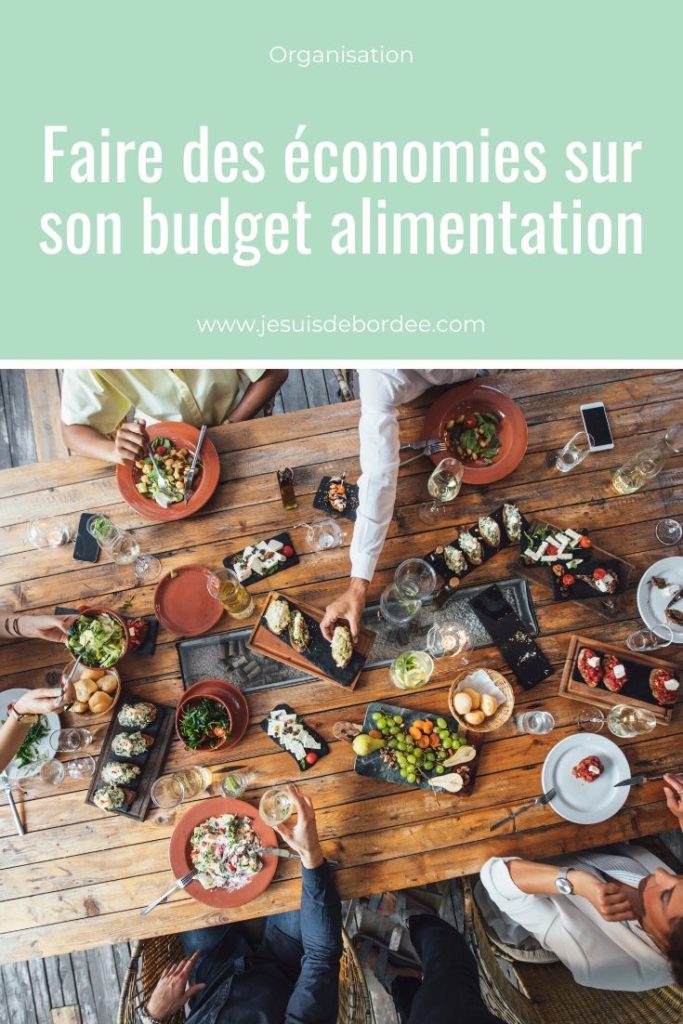 Faire des économies sur son budget alimentation Je suis débordée