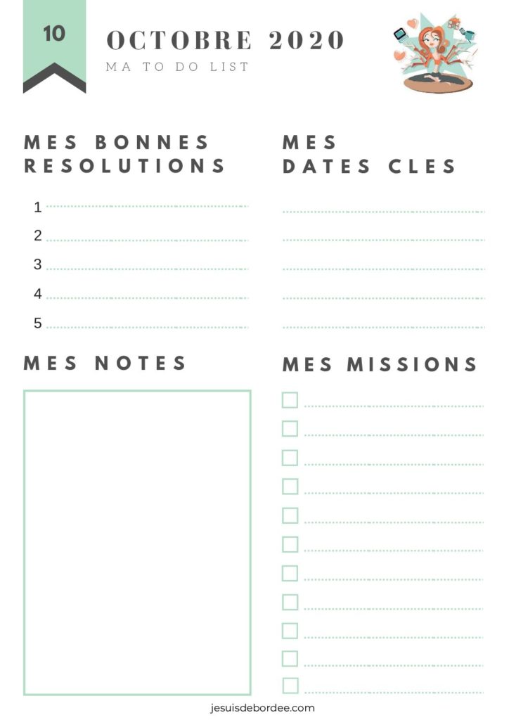 Je suis débordée