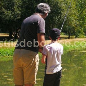 séance de pêche à la truite au gouffre du blagour dans le Lot