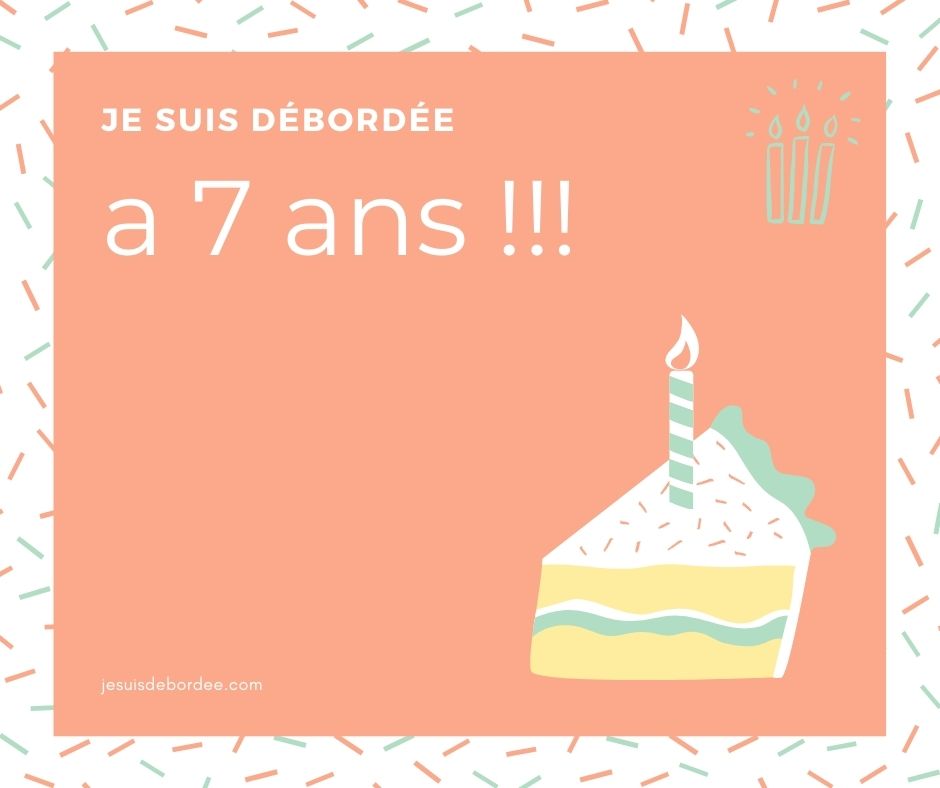 blog d'organisation a 7 ans