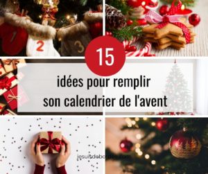 remplir son calendrier de l'avent