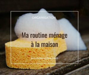 routine ménage