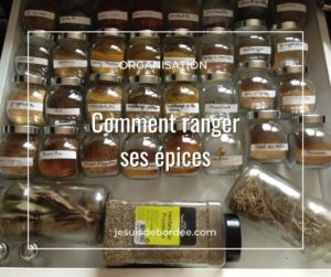 Comment ranger ses épices