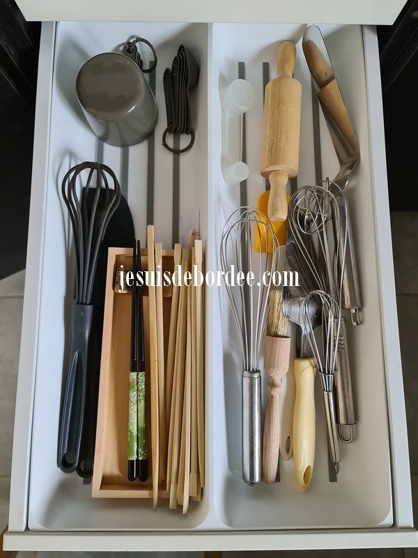Réaménager ses tiroirs de cuisine