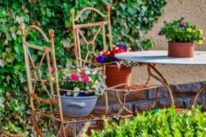table de jardin