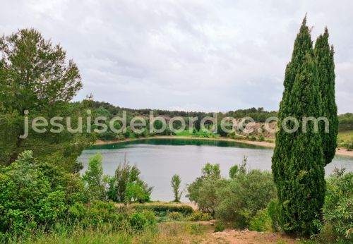 Lac du Crès hérault occitanie