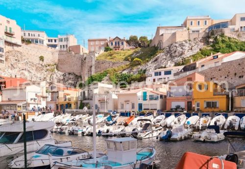 Le vallon des auffes à Marseille
